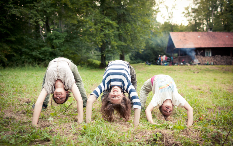 Ab nach draußen. Kindern kommt die Natur abhanden.