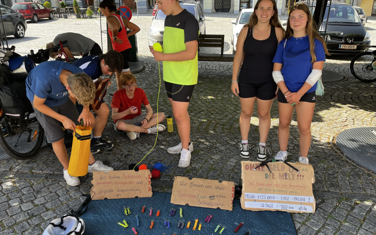 Reisebericht Fahrradfreizeit: Ohne Geld durch die Welt