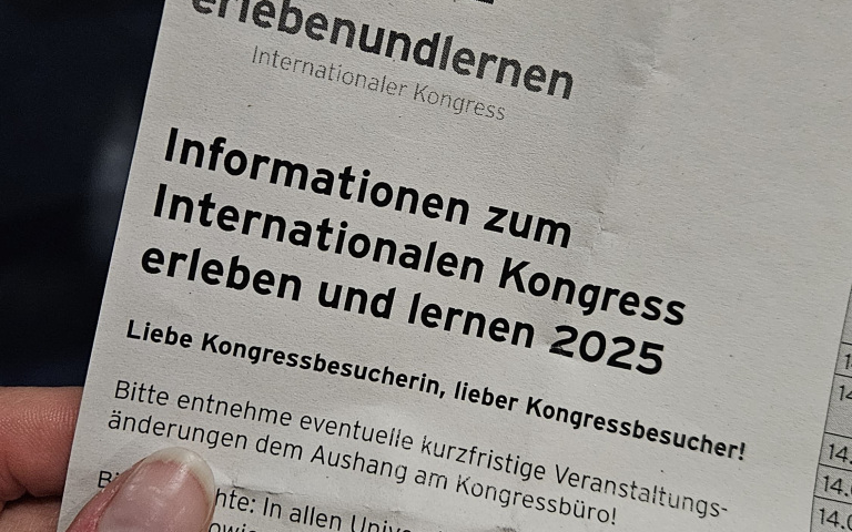 15. Internationaler Kongress erleben und lernen 15. Internationaler Kongress erleben und lernen