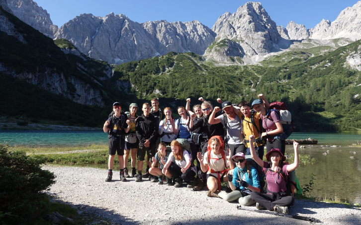 Ankunft bei der letzten Unterkunft der Tour