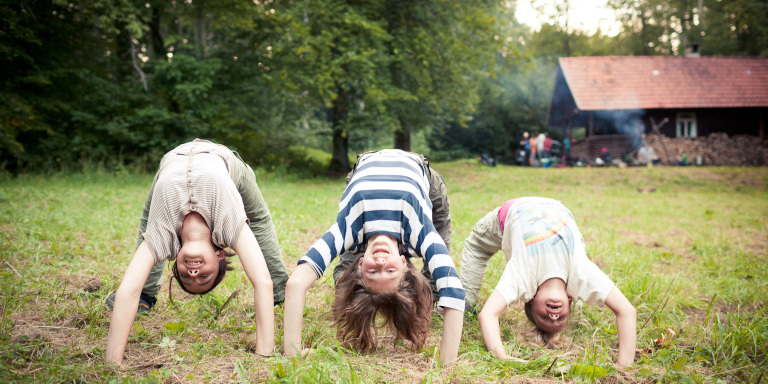 Ab nach draußen. Kindern kommt die Natur abhanden.