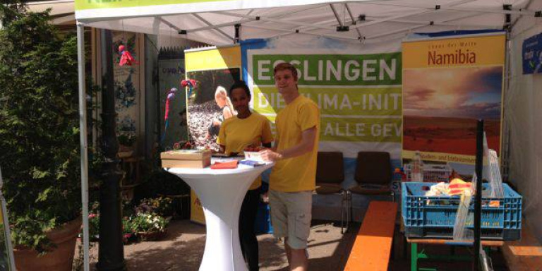 Aventerra beim Klimafest in Esslingen