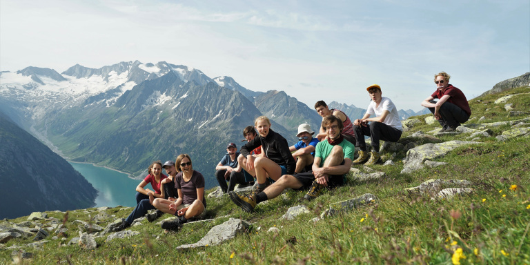 Mit Energie und Plan durch die Berge